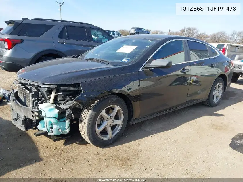 1G1ZB5ST1JF191473 2018 Chevrolet Malibu 1Ls