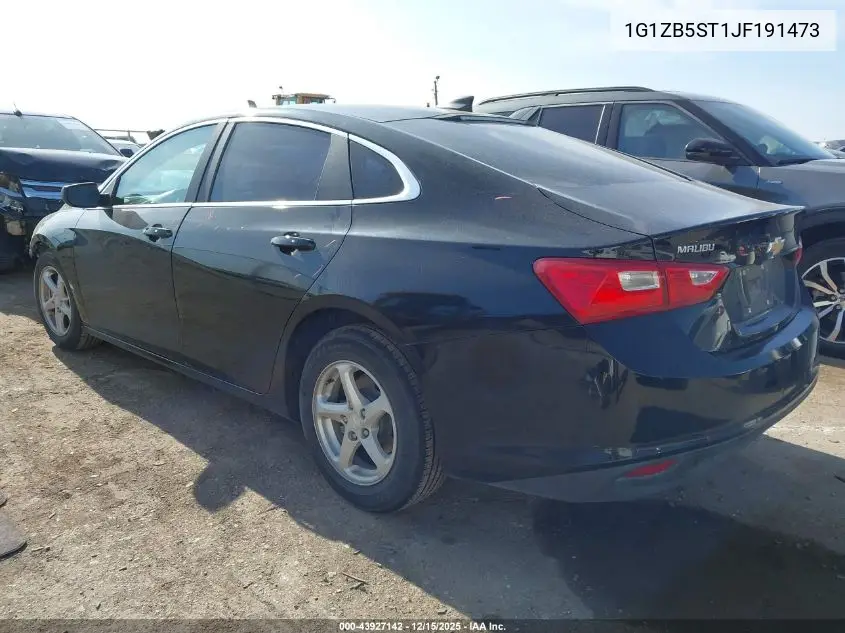 1G1ZB5ST1JF191473 2018 Chevrolet Malibu 1Ls