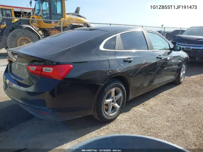1G1ZB5ST1JF191473 2018 Chevrolet Malibu 1Ls