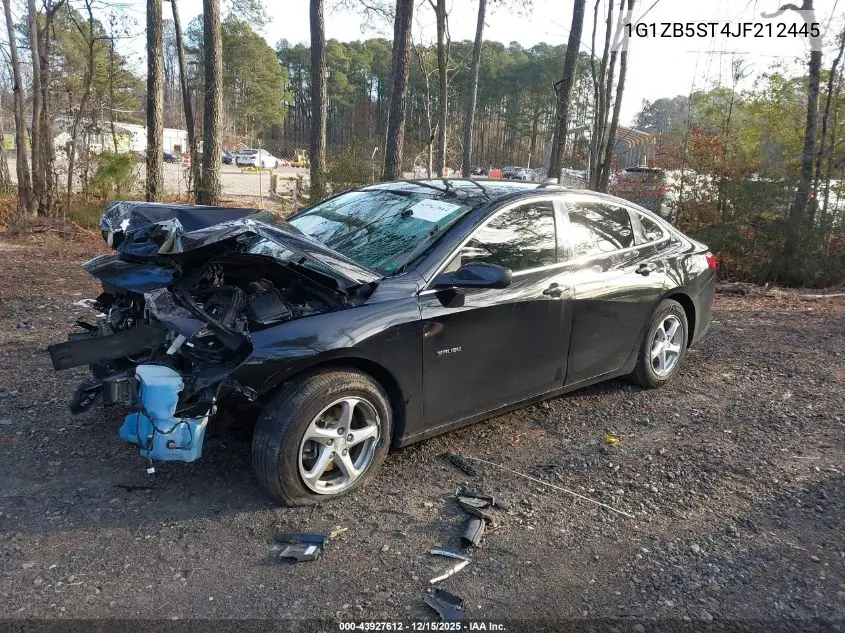 1G1ZB5ST4JF212445 2018 Chevrolet Malibu 1Ls