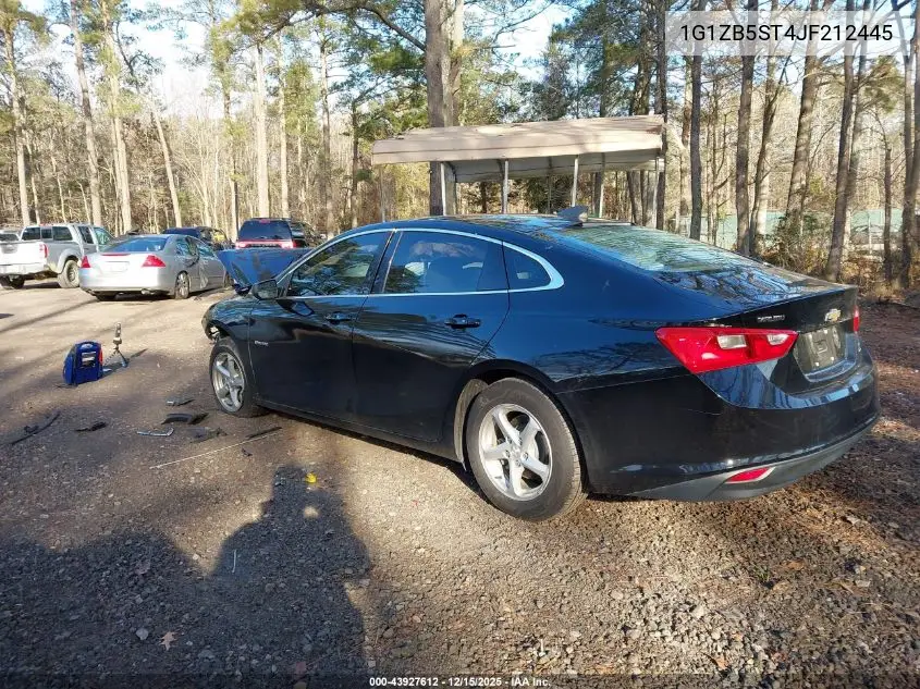 1G1ZB5ST4JF212445 2018 Chevrolet Malibu 1Ls
