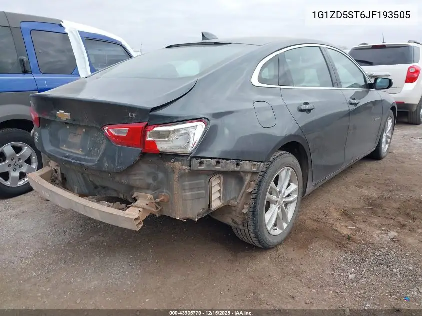 1G1ZD5ST6JF193505 2018 Chevrolet Malibu Lt