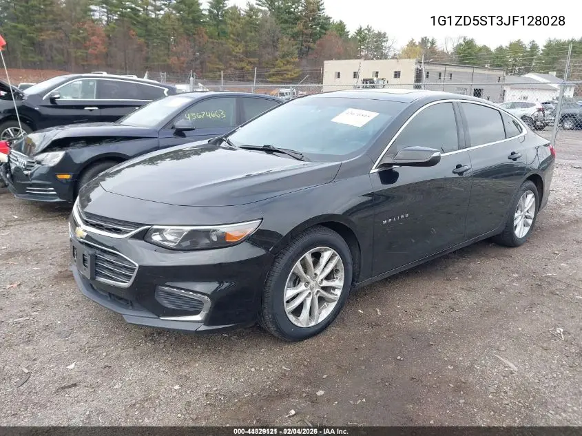 1G1ZD5ST3JF128028 2018 Chevrolet Malibu Lt