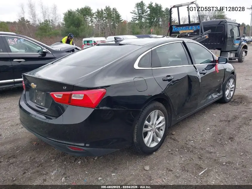 1G1ZD5ST3JF128028 2018 Chevrolet Malibu Lt