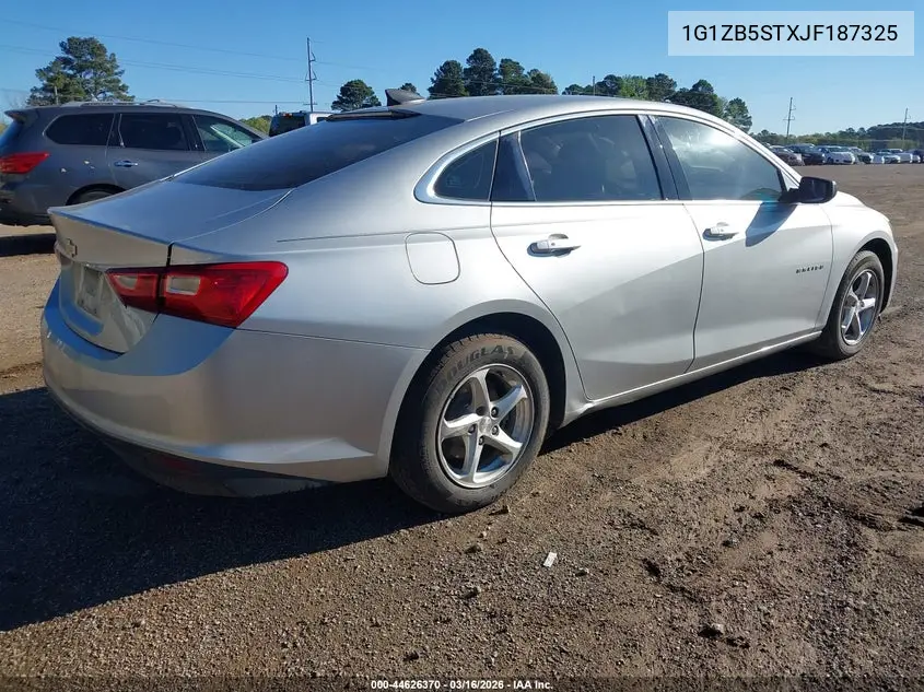 1G1ZB5STXJF187325 2018 Chevrolet Malibu 1Ls