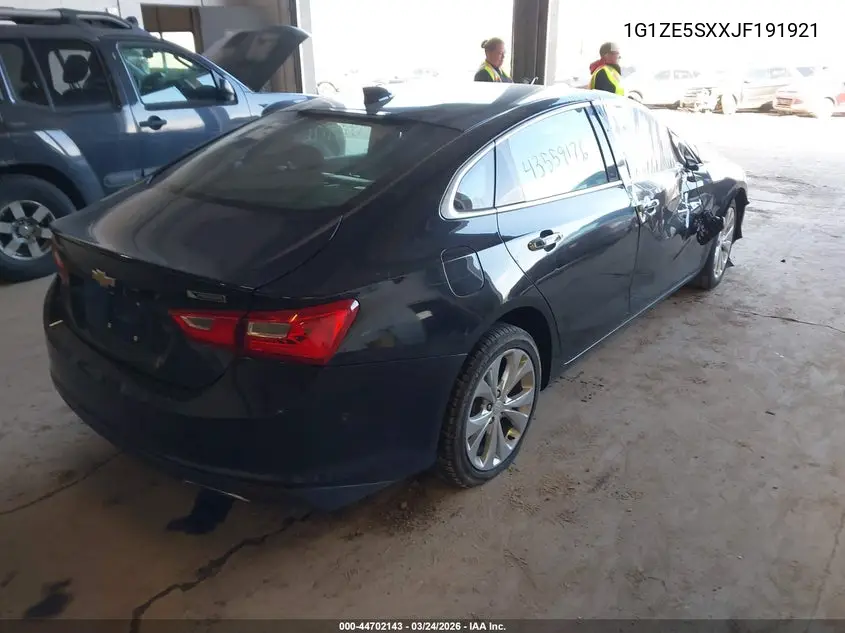 1G1ZE5SXXJF191921 2018 Chevrolet Malibu Premier