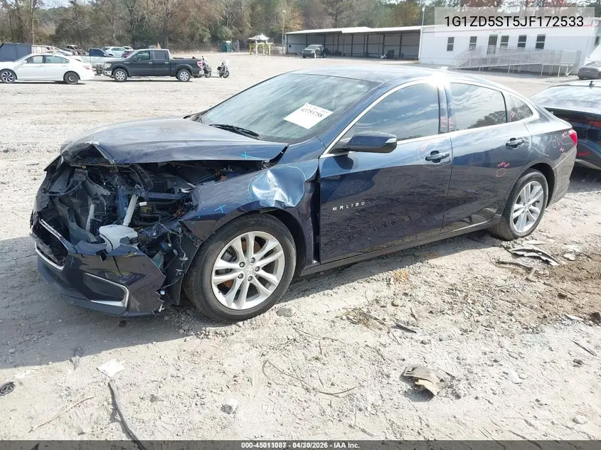 1G1ZD5ST5JF172533 2018 Chevrolet Malibu Lt