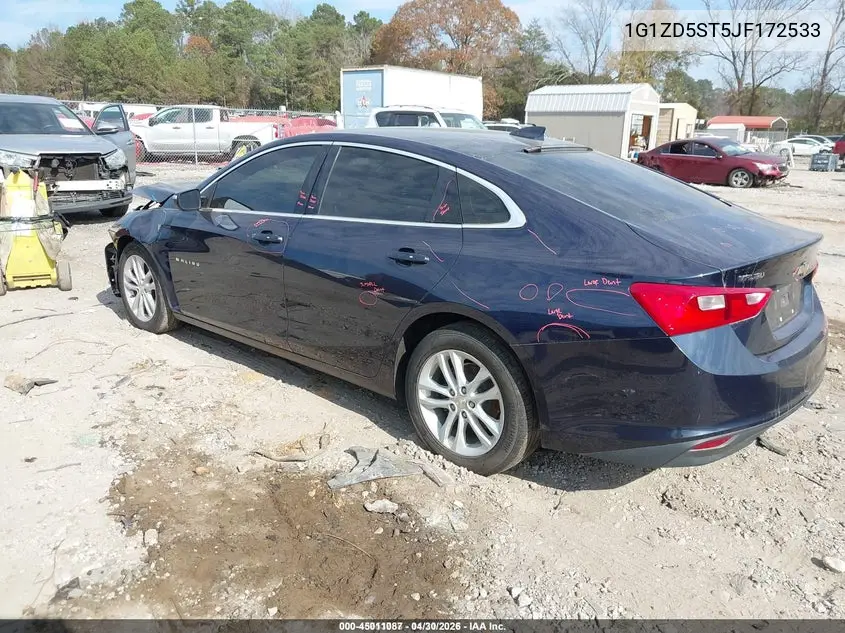 1G1ZD5ST5JF172533 2018 Chevrolet Malibu Lt