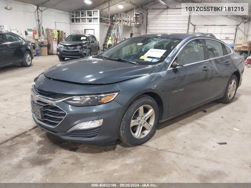 1G1ZC5ST8KF181215 2019 Chevrolet Malibu 1Fl