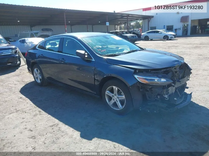 1G1ZB5ST9KF193280 2019 Chevrolet Malibu 1Ls