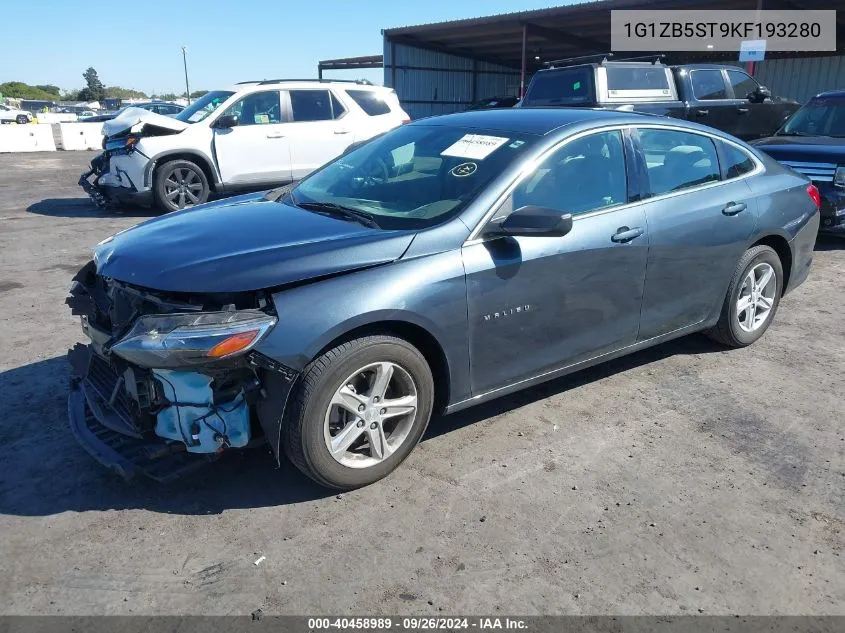 1G1ZB5ST9KF193280 2019 Chevrolet Malibu 1Ls