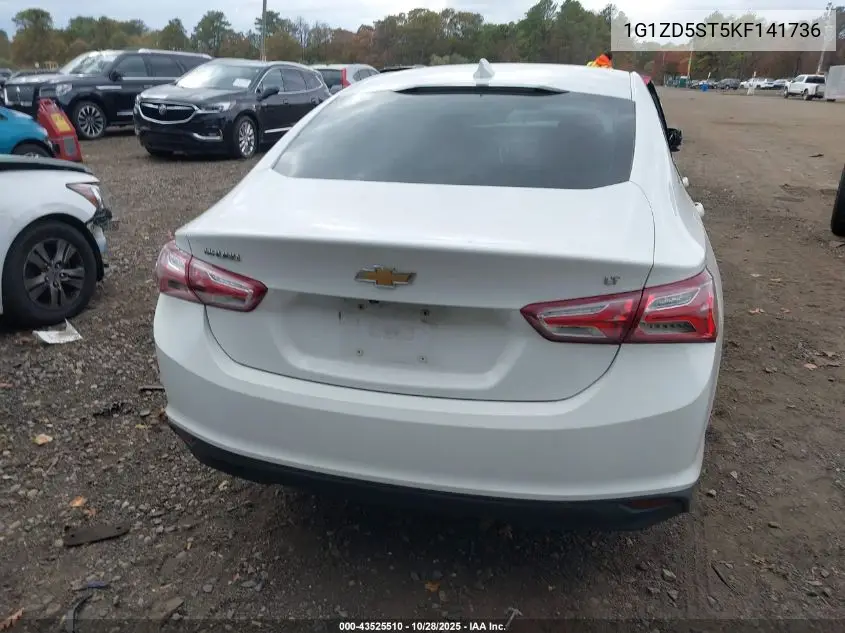 1G1ZD5ST5KF141736 2019 Chevrolet Malibu Lt