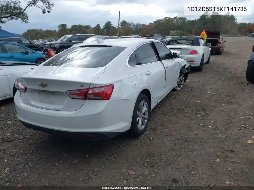 1G1ZD5ST5KF141736 2019 Chevrolet Malibu Lt