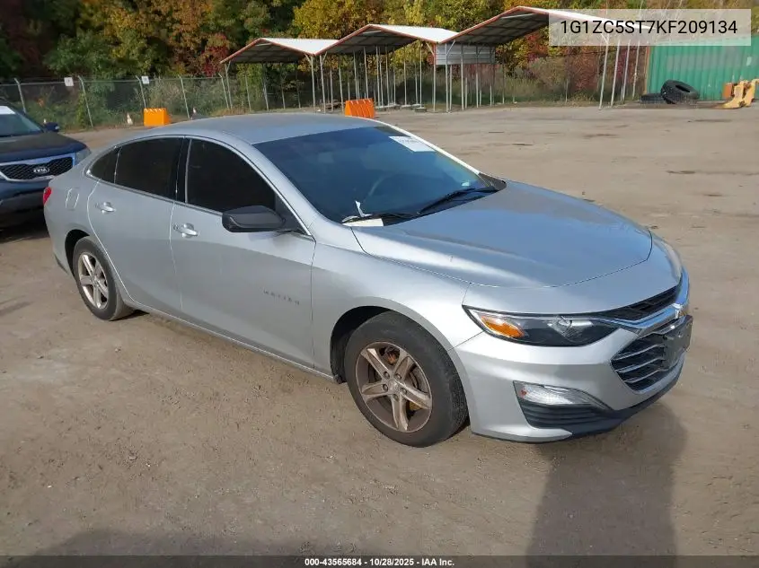 1G1ZC5ST7KF209134 2019 Chevrolet Malibu 1Fl