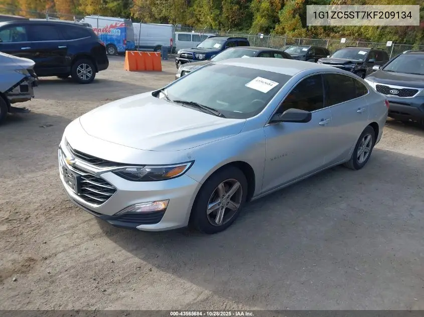 1G1ZC5ST7KF209134 2019 Chevrolet Malibu 1Fl