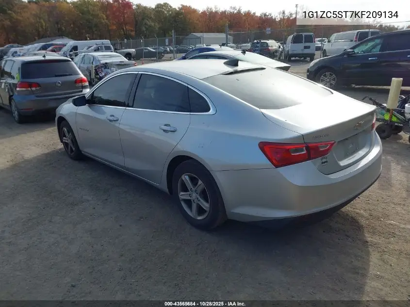 1G1ZC5ST7KF209134 2019 Chevrolet Malibu 1Fl