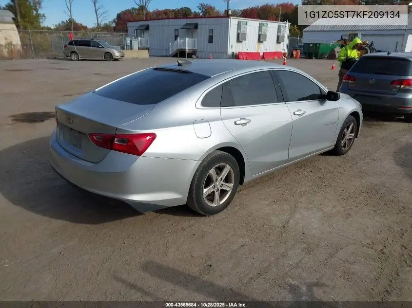 1G1ZC5ST7KF209134 2019 Chevrolet Malibu 1Fl