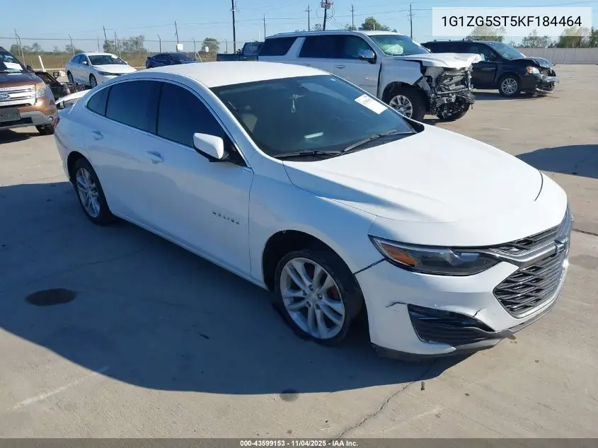 1G1ZG5ST5KF184464 2019 Chevrolet Malibu Rs