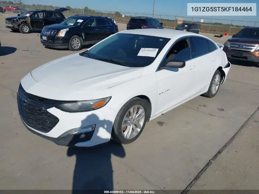 1G1ZG5ST5KF184464 2019 Chevrolet Malibu Rs