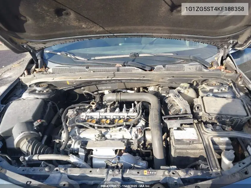 1G1ZG5ST4KF188358 2019 Chevrolet Malibu Rs