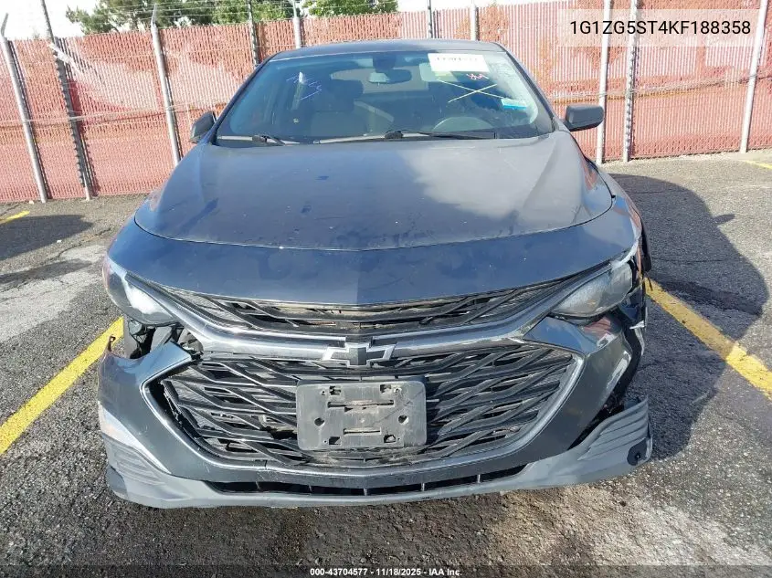 1G1ZG5ST4KF188358 2019 Chevrolet Malibu Rs
