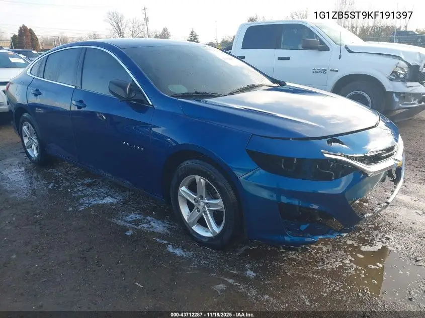 1G1ZB5ST9KF191397 2019 Chevrolet Malibu 1Ls