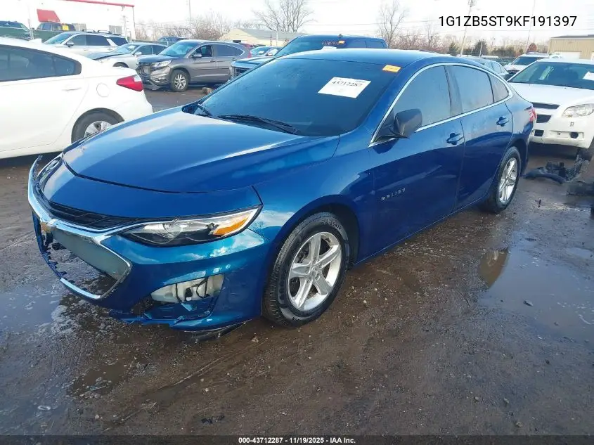 1G1ZB5ST9KF191397 2019 Chevrolet Malibu 1Ls