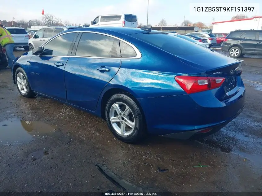 1G1ZB5ST9KF191397 2019 Chevrolet Malibu 1Ls