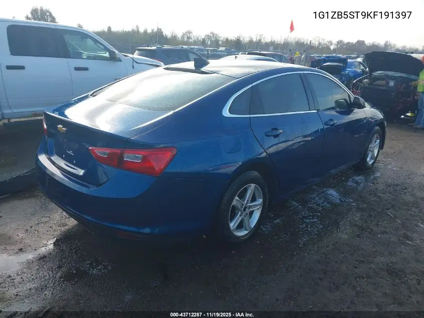 1G1ZB5ST9KF191397 2019 Chevrolet Malibu 1Ls