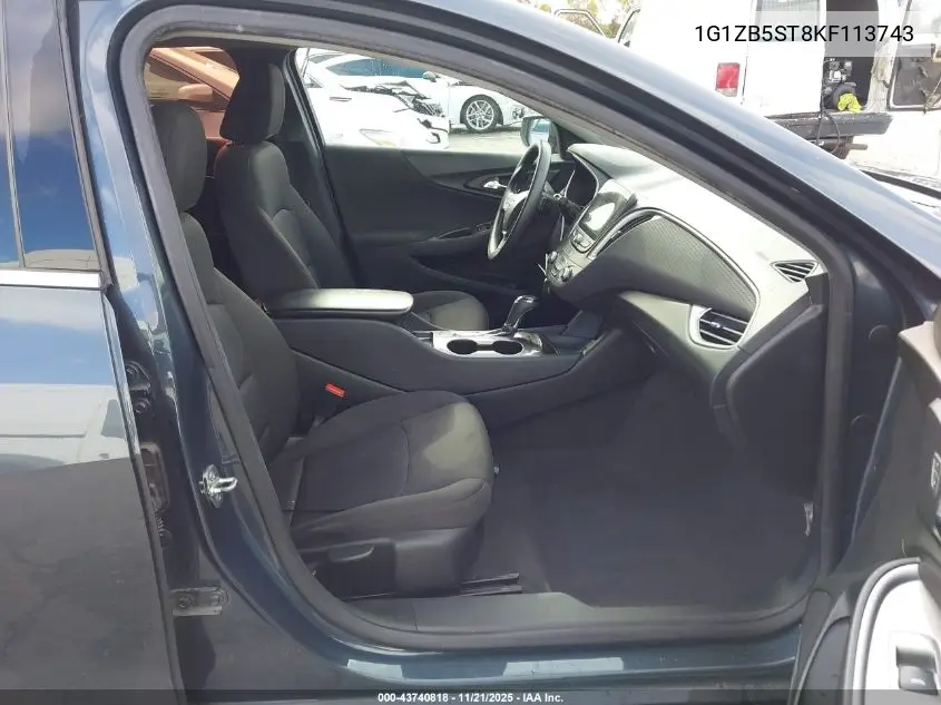 1G1ZB5ST8KF113743 2019 Chevrolet Malibu 1Ls
