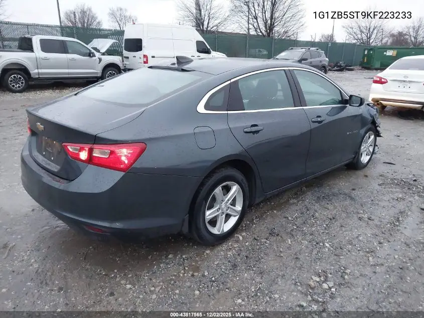 1G1ZB5ST9KF223233 2019 Chevrolet Malibu 1Ls