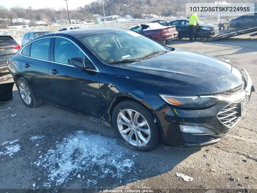 1G1ZD5ST5KF224955 2019 Chevrolet Malibu Lt
