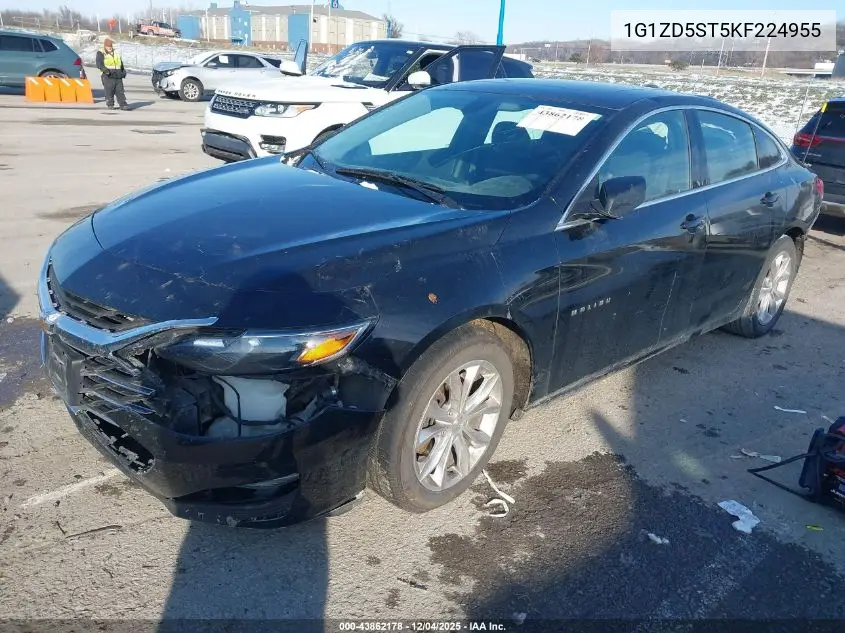 1G1ZD5ST5KF224955 2019 Chevrolet Malibu Lt