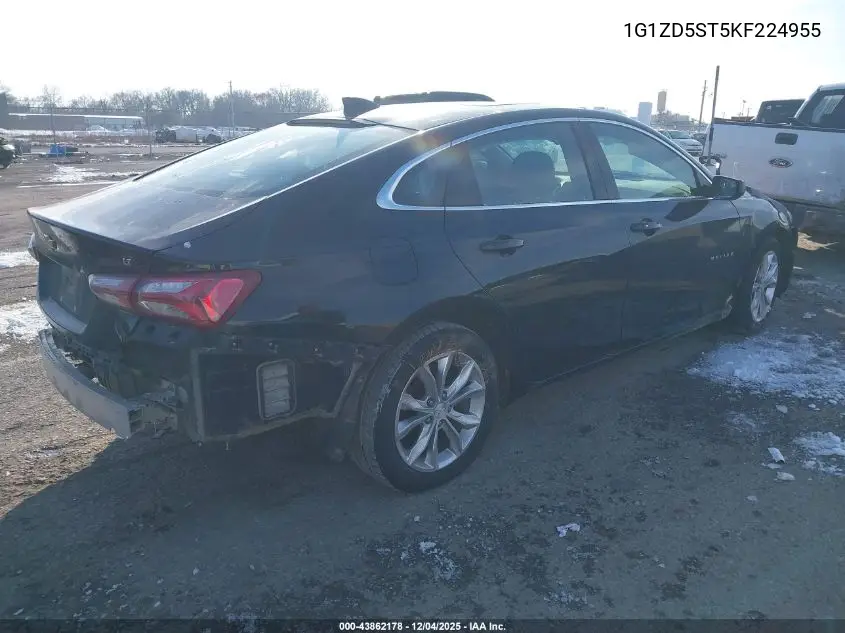 1G1ZD5ST5KF224955 2019 Chevrolet Malibu Lt