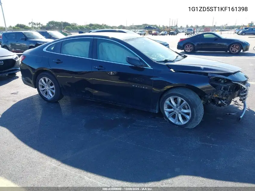 1G1ZD5ST1KF161398 2019 Chevrolet Malibu Lt