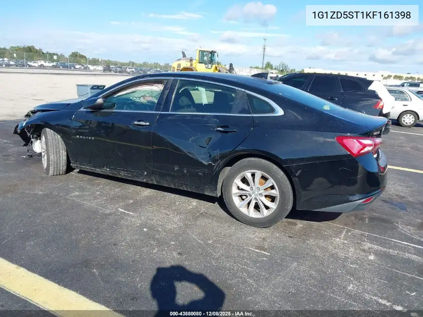 1G1ZD5ST1KF161398 2019 Chevrolet Malibu Lt