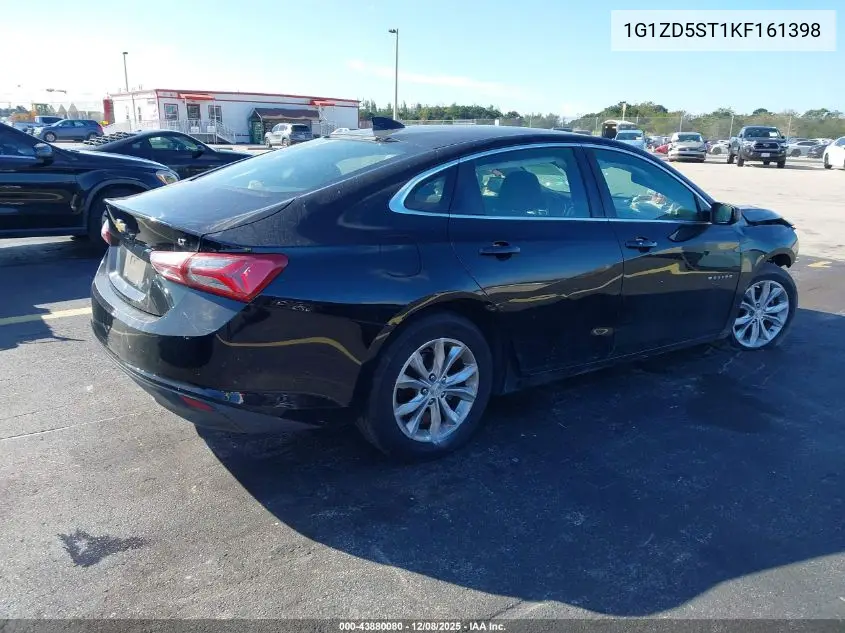 1G1ZD5ST1KF161398 2019 Chevrolet Malibu Lt