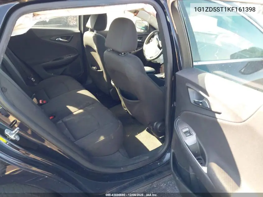 1G1ZD5ST1KF161398 2019 Chevrolet Malibu Lt