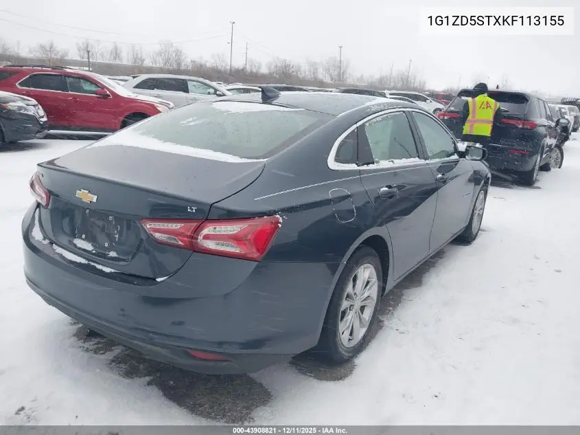 1G1ZD5STXKF113155 2019 Chevrolet Malibu Lt