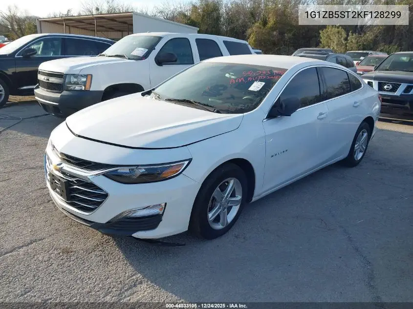 1G1ZB5ST2KF128299 2019 Chevrolet Malibu 1Ls