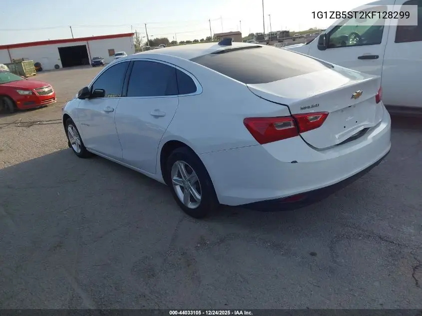 1G1ZB5ST2KF128299 2019 Chevrolet Malibu 1Ls