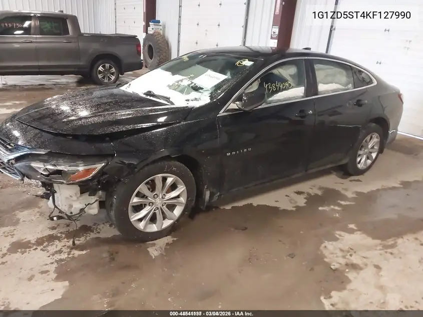 1G1ZD5ST4KF127990 2019 Chevrolet Malibu Lt