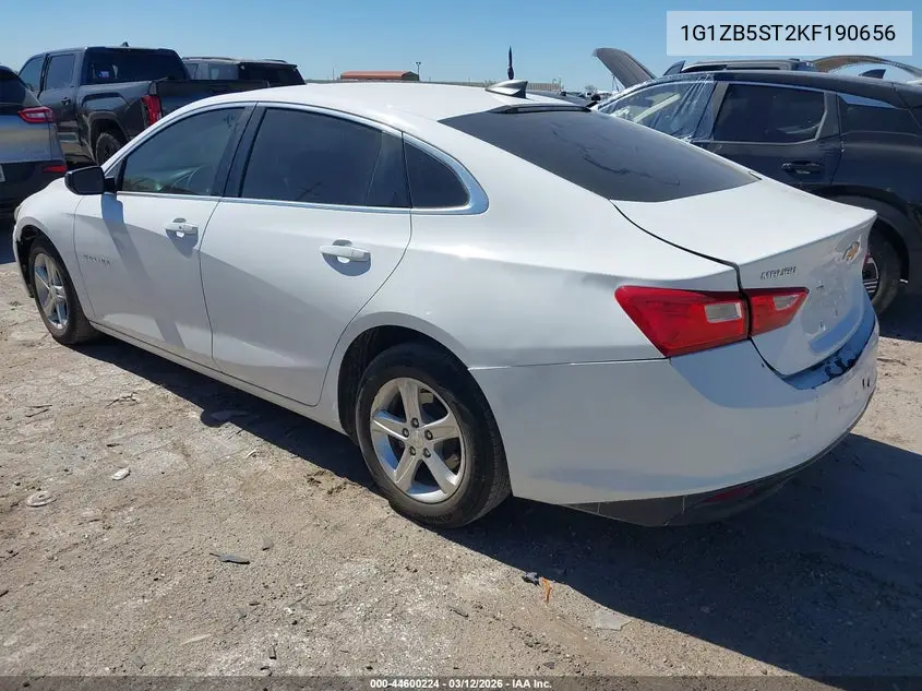 1G1ZB5ST2KF190656 2019 Chevrolet Malibu 1Ls