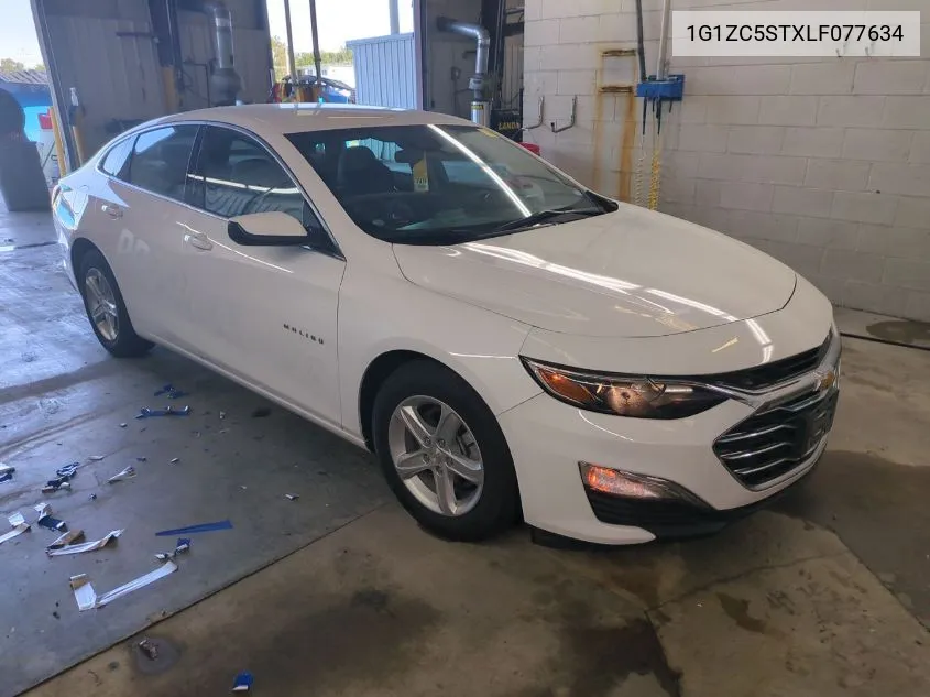 2020 Chevrolet Malibu Ls VIN: 1G1ZC5STXLF077634 Lot: 40454506