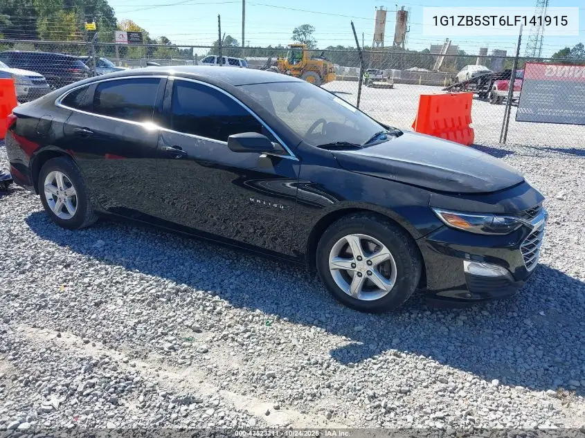 1G1ZB5ST6LF141915 2020 Chevrolet Malibu Fwd Ls