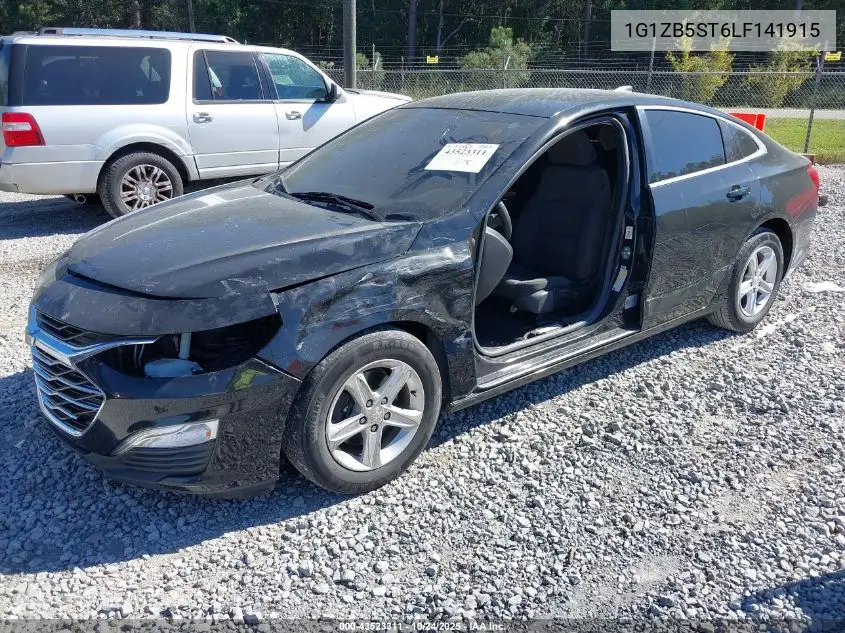 1G1ZB5ST6LF141915 2020 Chevrolet Malibu Fwd Ls