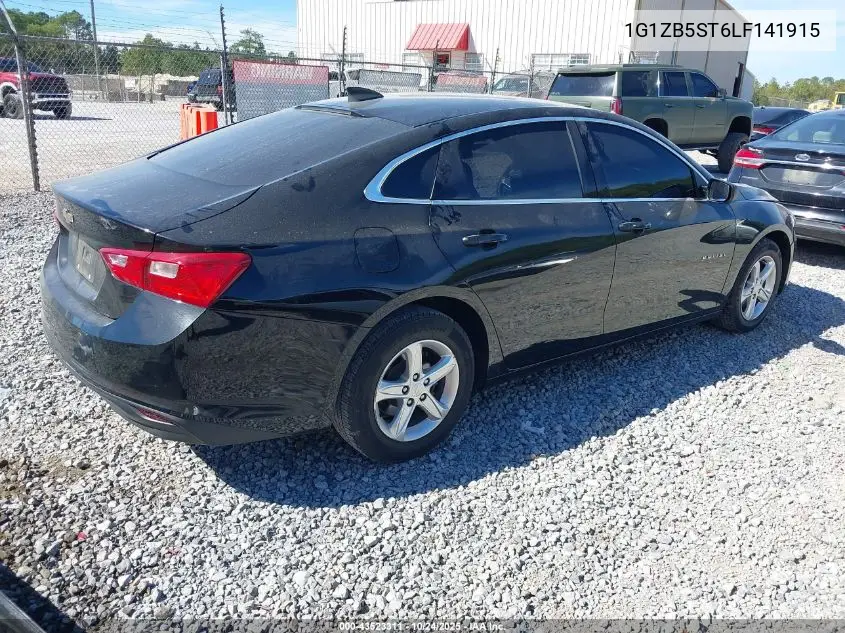 1G1ZB5ST6LF141915 2020 Chevrolet Malibu Fwd Ls
