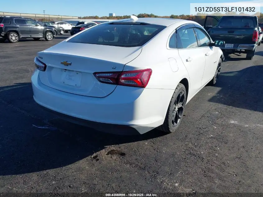 1G1ZD5ST3LF101432 2020 Chevrolet Malibu Fwd Lt