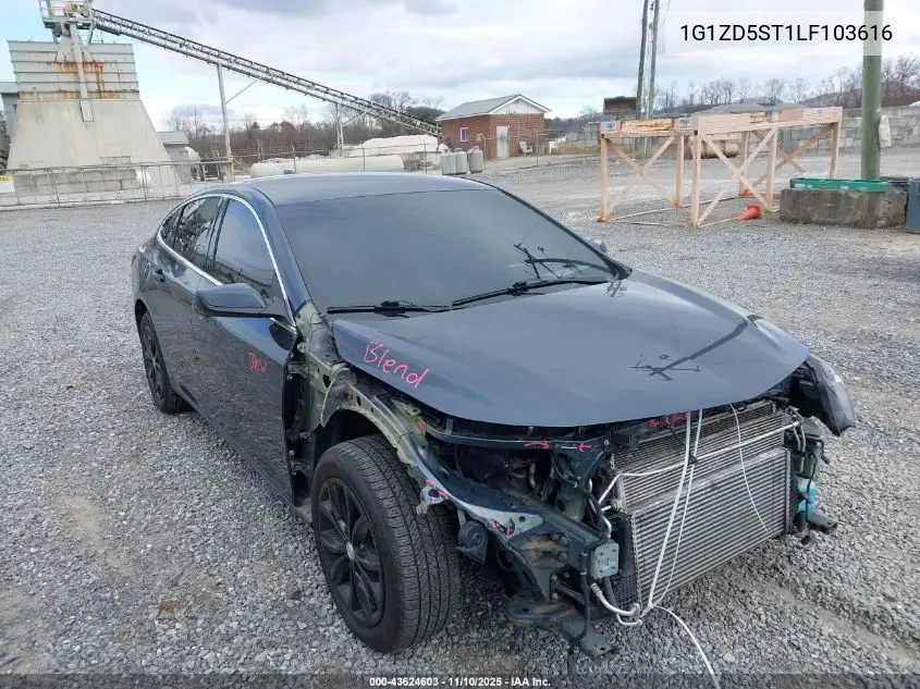 1G1ZD5ST1LF103616 2020 Chevrolet Malibu Fwd Lt