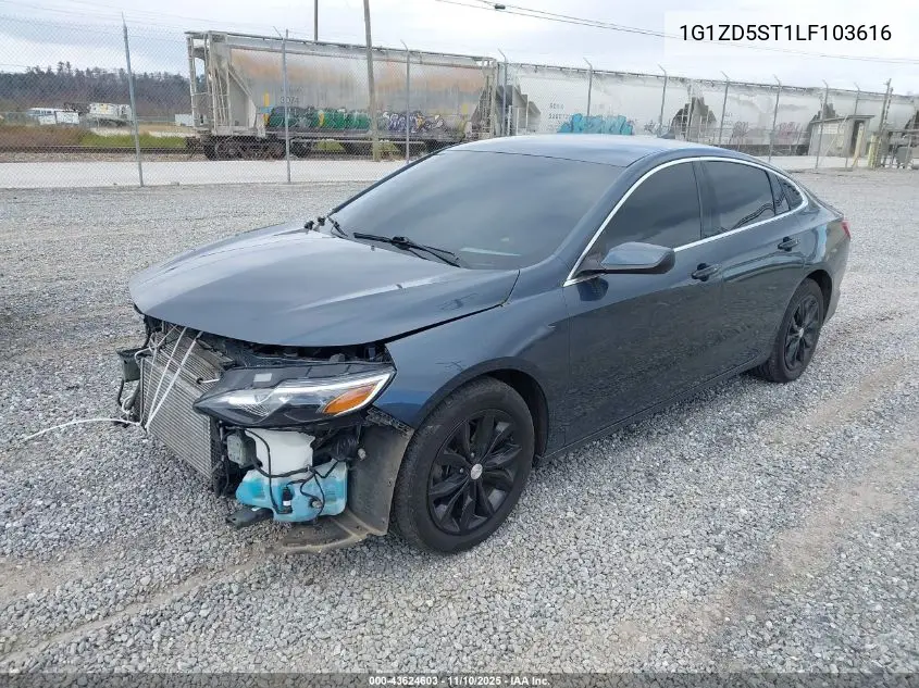 1G1ZD5ST1LF103616 2020 Chevrolet Malibu Fwd Lt
